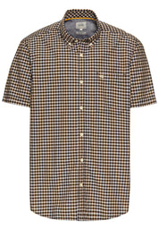 Freizeithemd Regular Fit - 48-Dark Navy - Braun