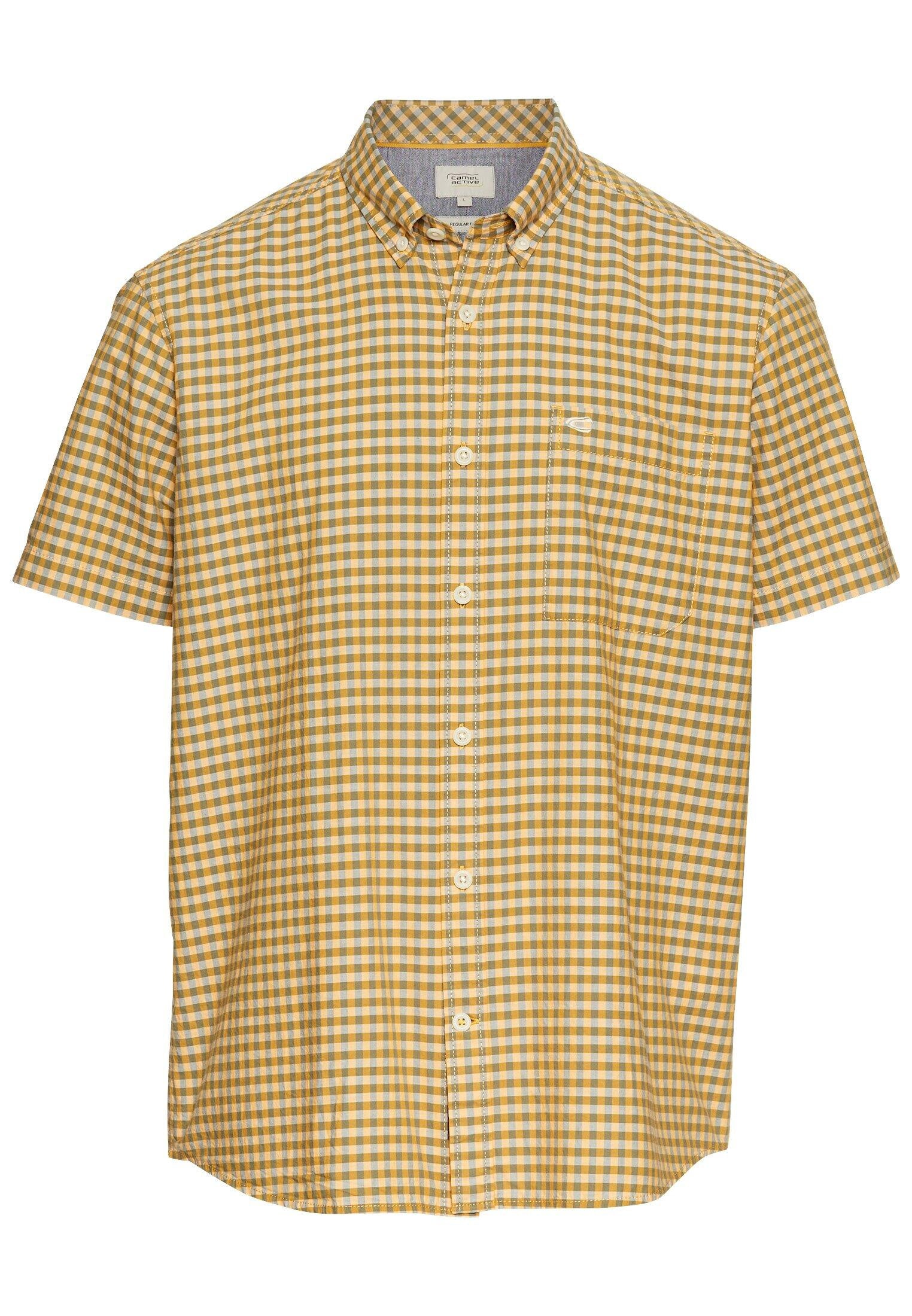 Freizeithemd Regular Fit - 65-Sunflower - Gelb
