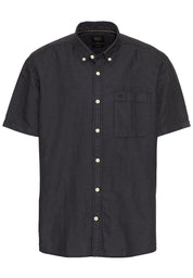 Leinenhemd Regular Fit - 48-Dark Navy - Blau