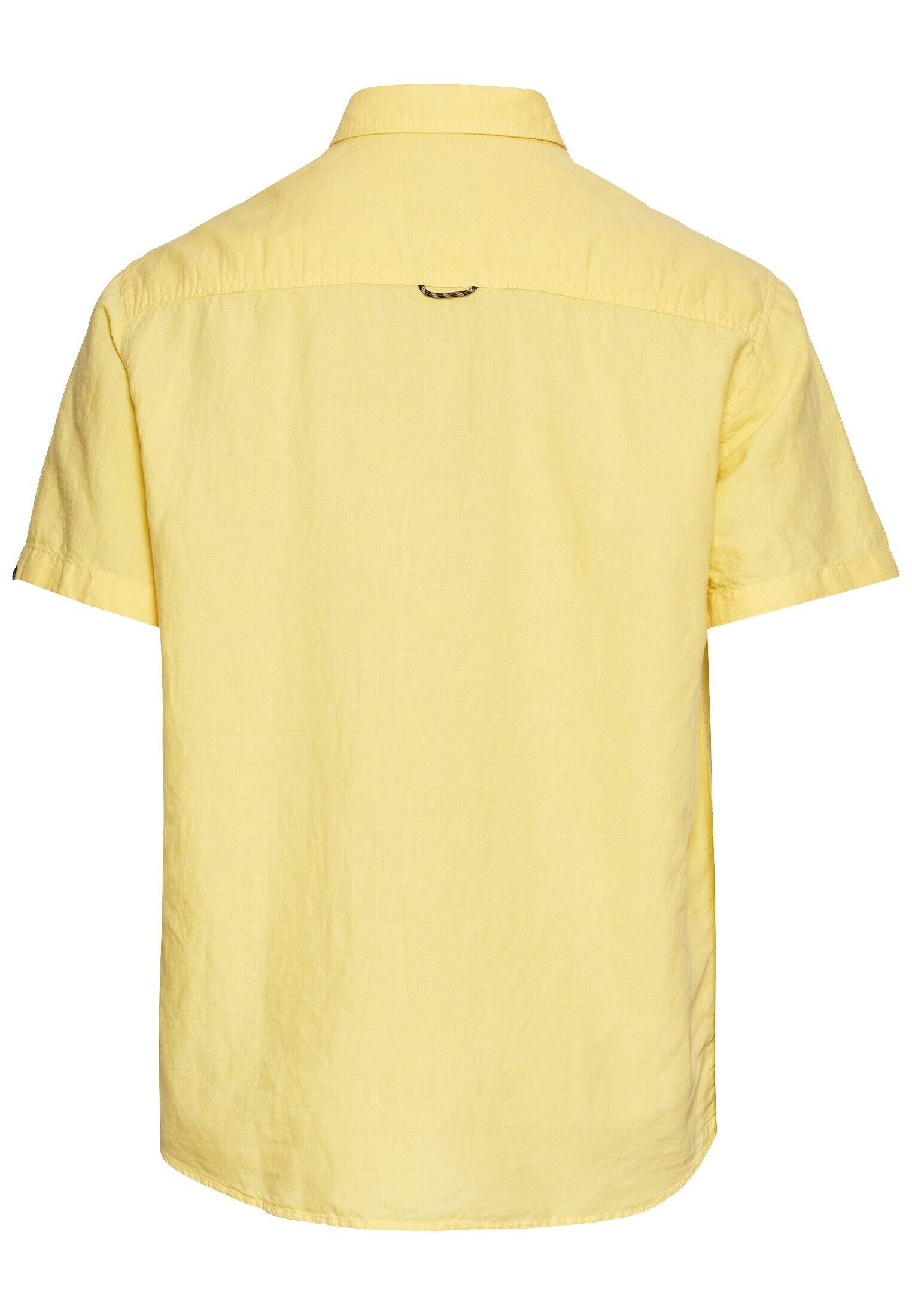 Leinenhemd Regular Fit - 62-Dusty Citron - Gelb