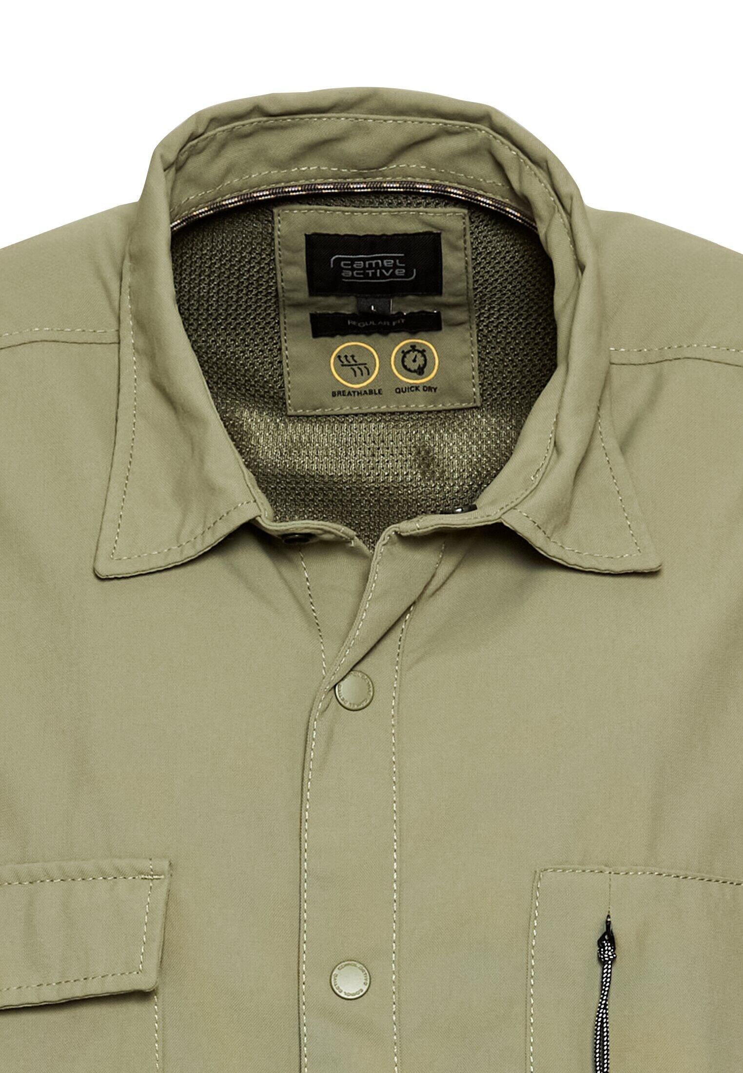 Funktionshemd Regular Fit - 34-Dusty Khaki - Khaki