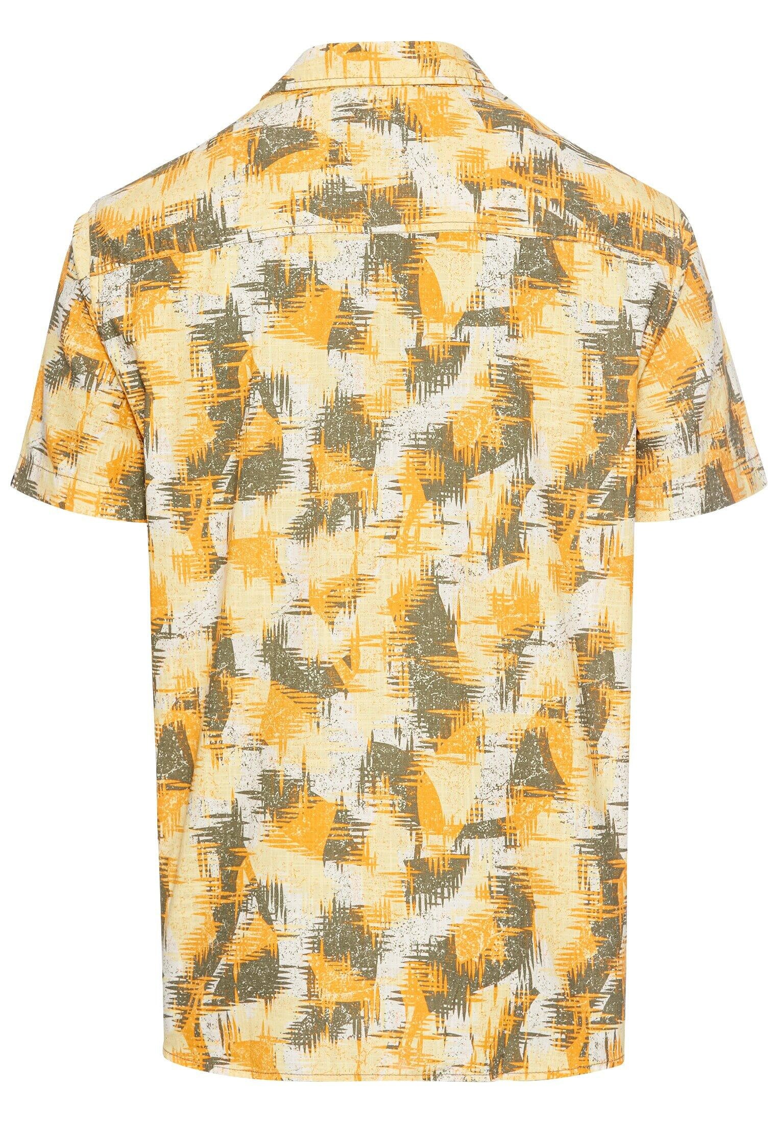 Freizeithemd Regular Fit - 62-Dusty Citron - Gelb
