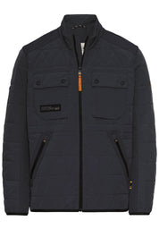 Blouson mit Stehkragen - 48-Dark Navy - Blau