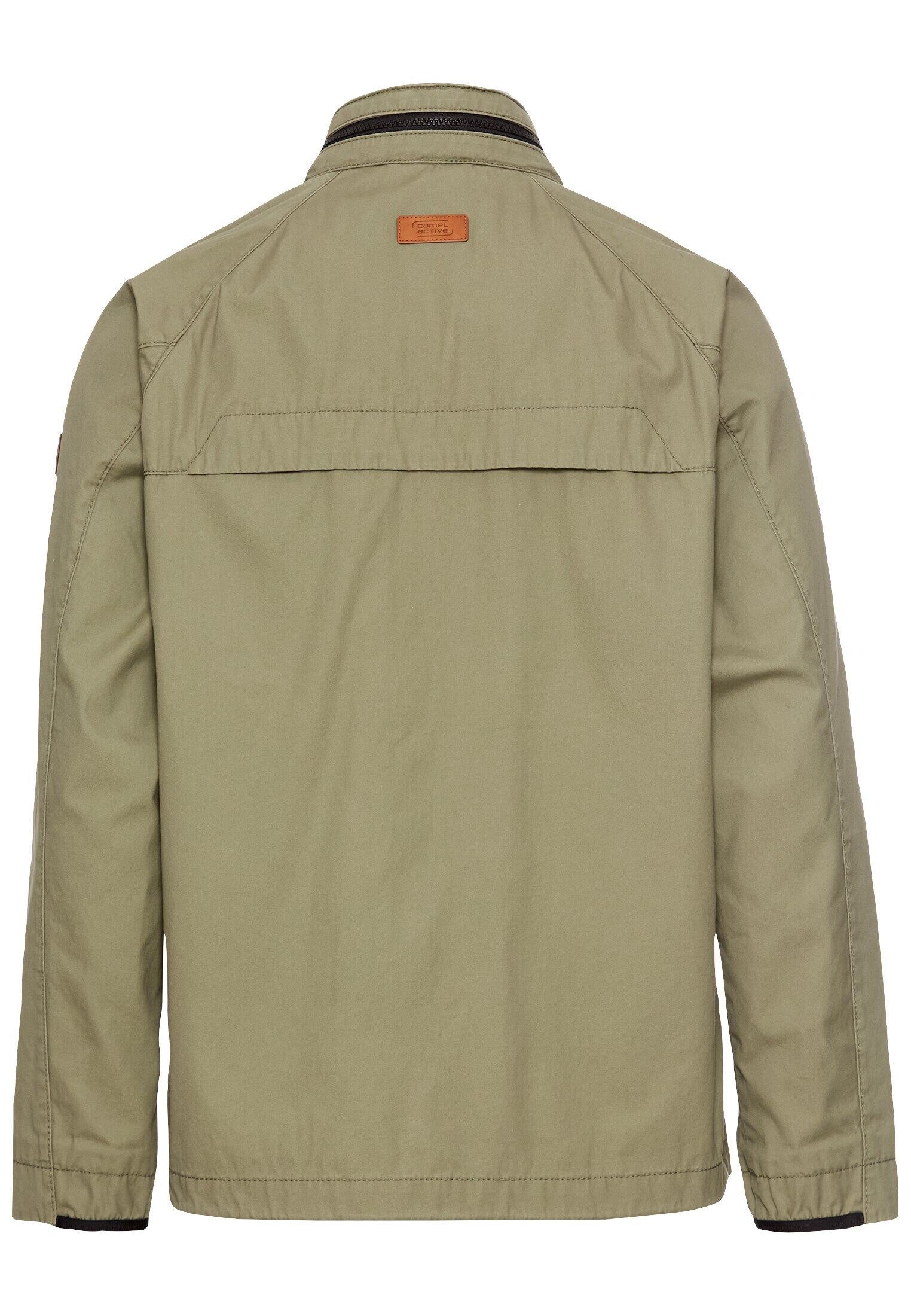 Übergangsjacke aus Baumwolle - 34-Dusty Khaki - Grün