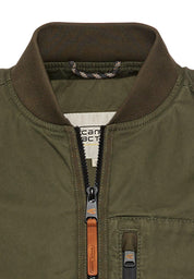 Bomberjacke aus Baumwolle - 34-Dusty Khaki - Khaki