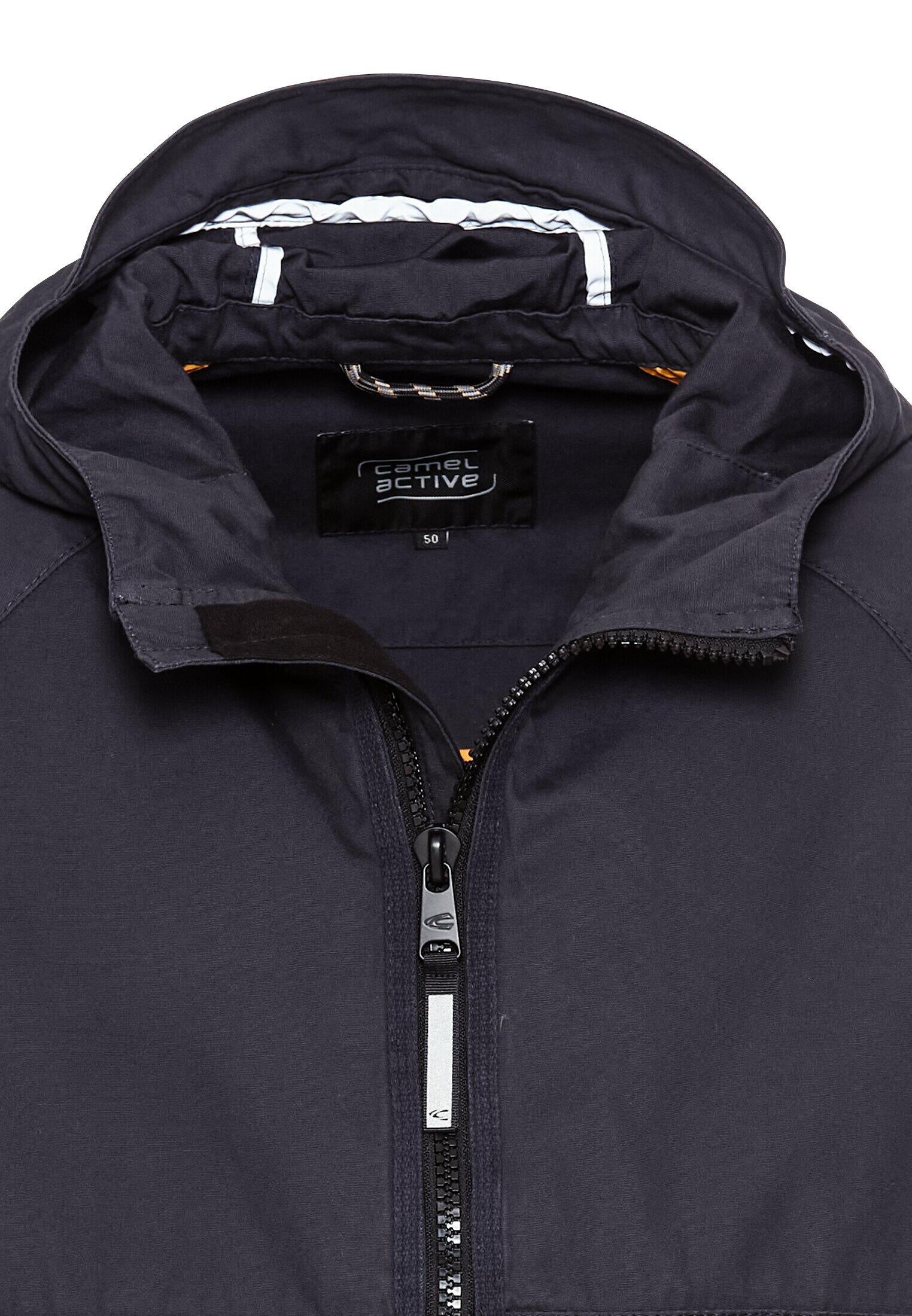Blouson mit Kapuze - 48-Dark Navy - Blau