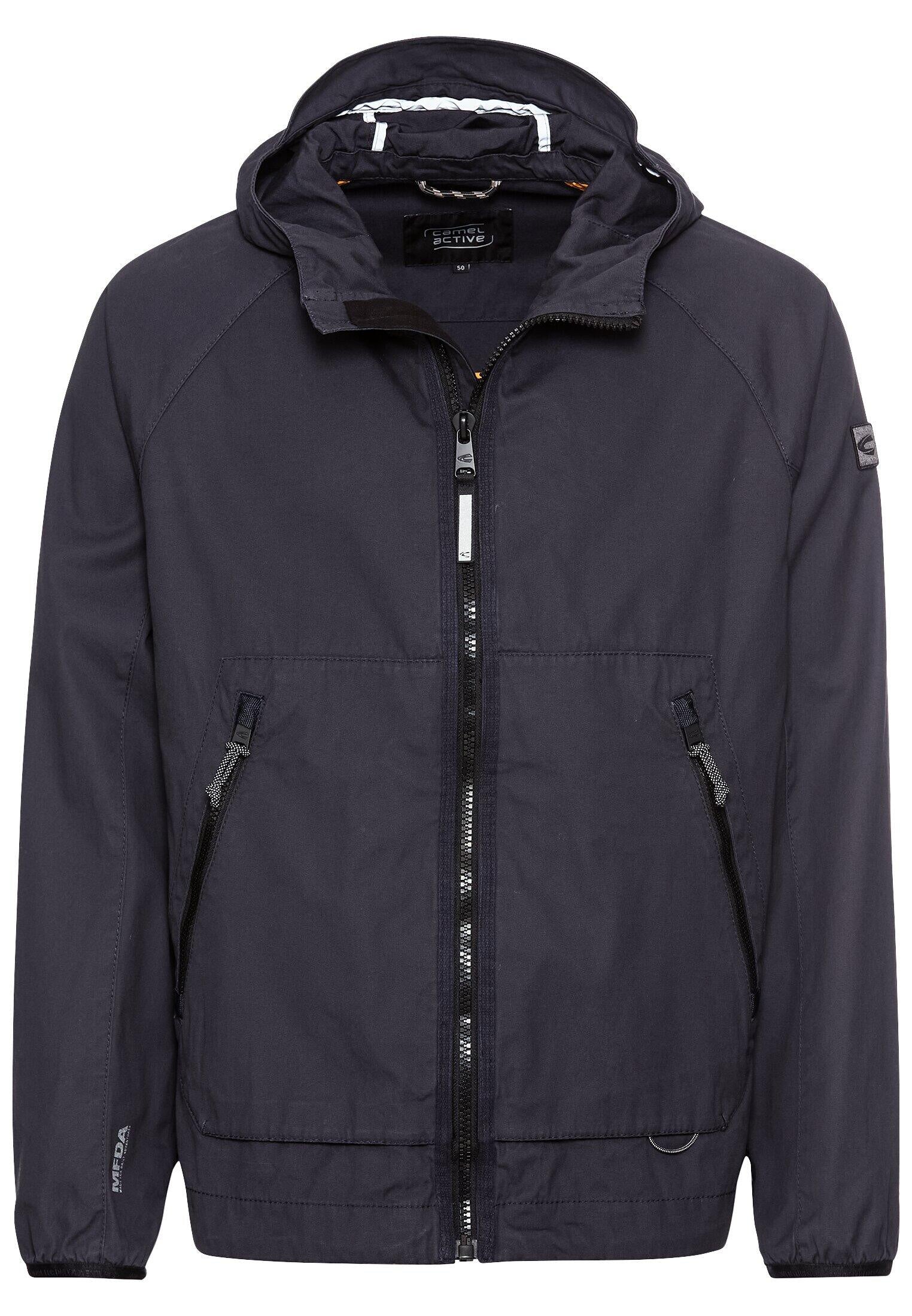 Blouson mit Kapuze - 48-Dark Navy - Blau