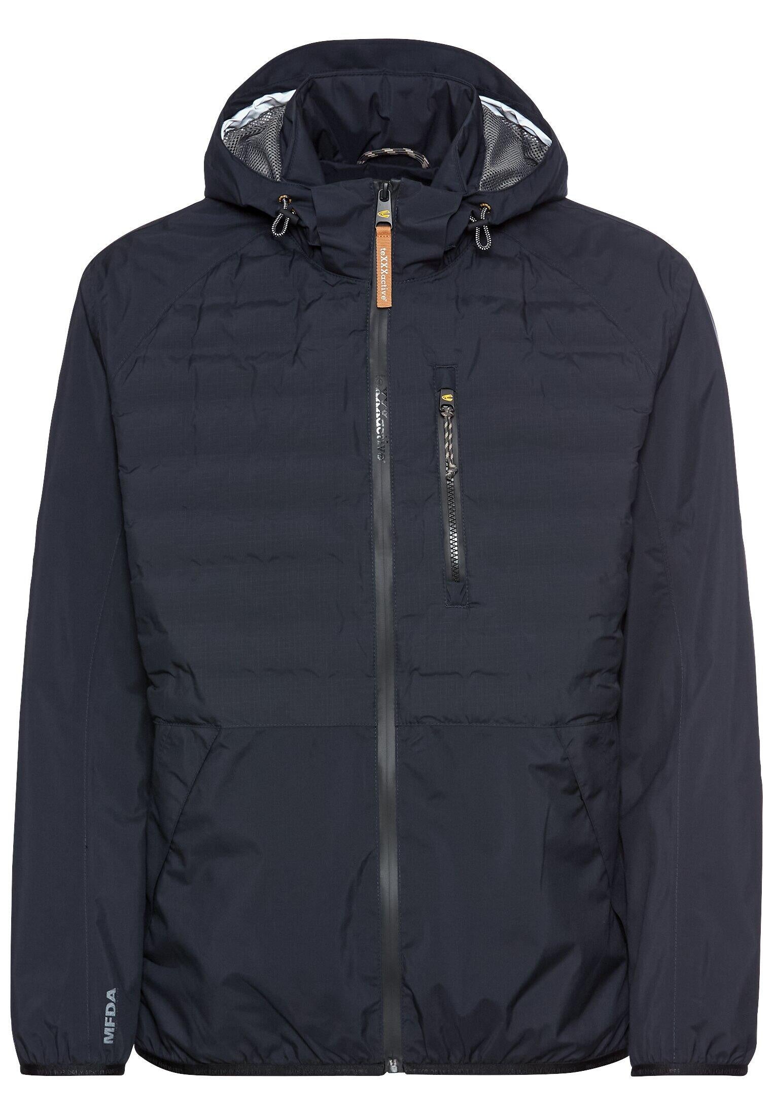 Blouson mit abnehmbarer Kapuze - 48-Dark Navy - Blau