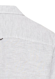 Leinenhemd gestreift Regular Fit - 34-Dusty Khaki - Khaki