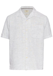 Leinenhemd gestreift Regular Fit - 34-Dusty Khaki - Khaki