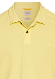 Poloshirt aus Baumwolle - 62-Dusty Citron - Gelb
