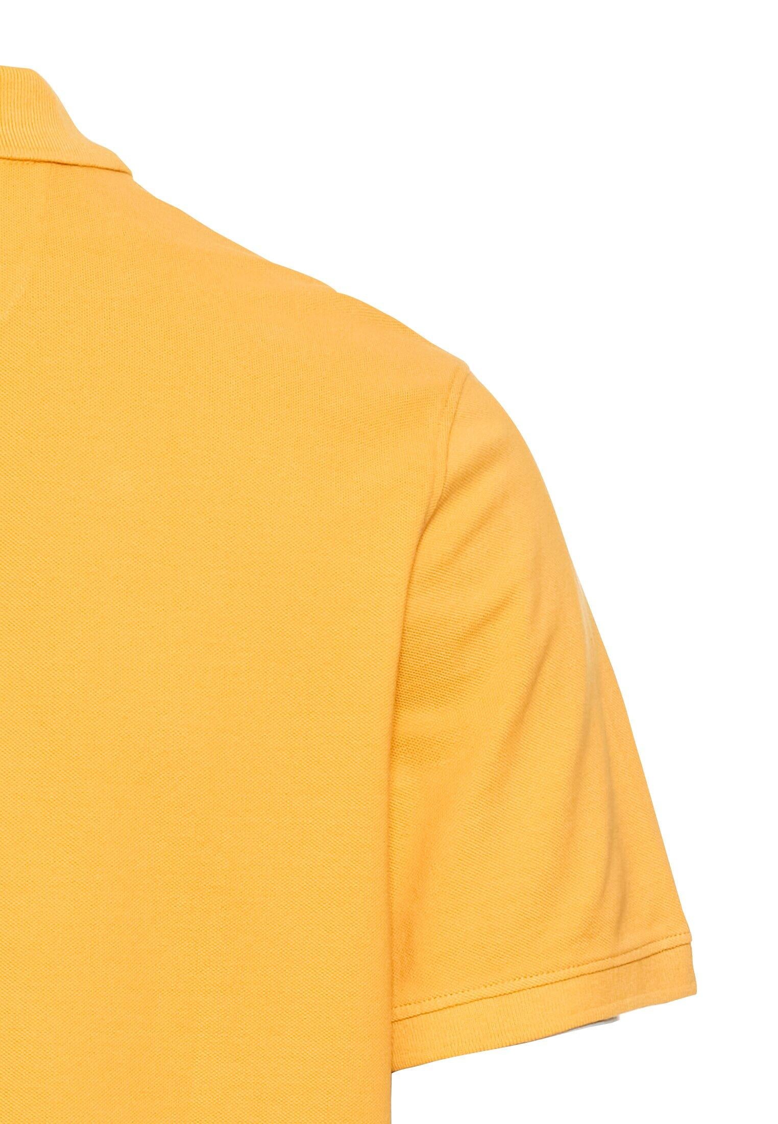 Poloshirt aus Baumwolle - 65-Sunflower - Orange