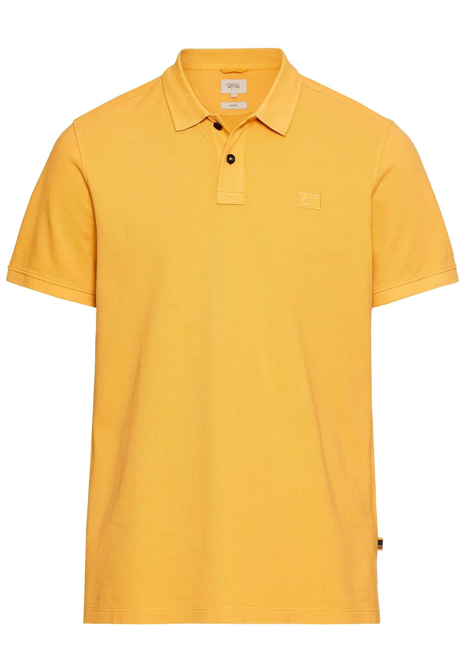 Poloshirt aus Baumwolle - 65-Sunflower - Orange