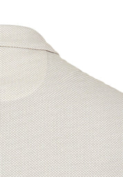 Poloshirt Regular Fit aus Baumwolle - 03-Ecru - Beige