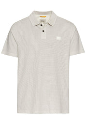 Poloshirt Regular Fit aus Baumwolle - 03-Ecru - Beige