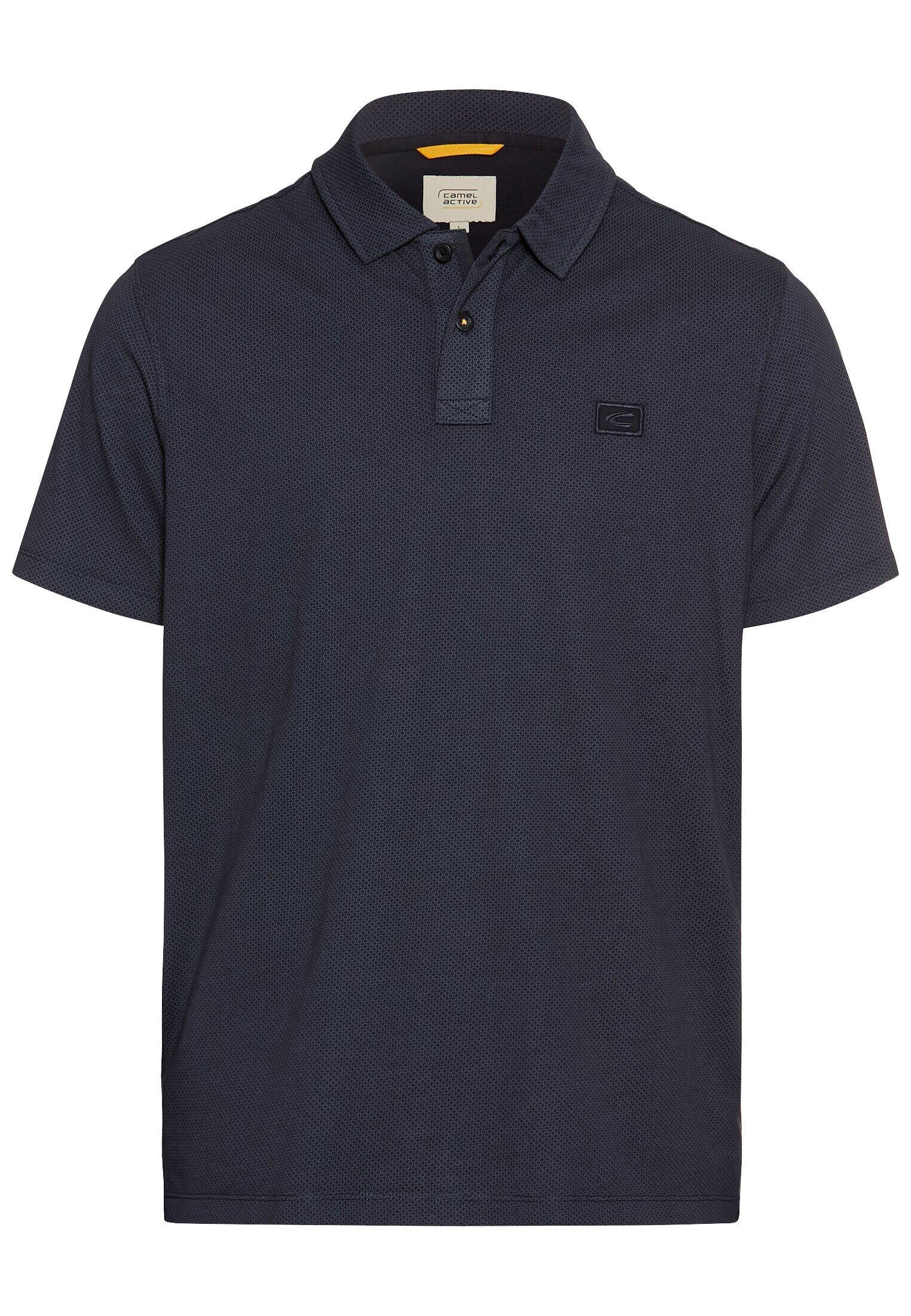 Poloshirt Regular Fit aus Baumwolle - 48-Dark Navy - Blau
