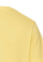 T-Shirt aus Baumwolle - 62-Dusty Citron - Gelb