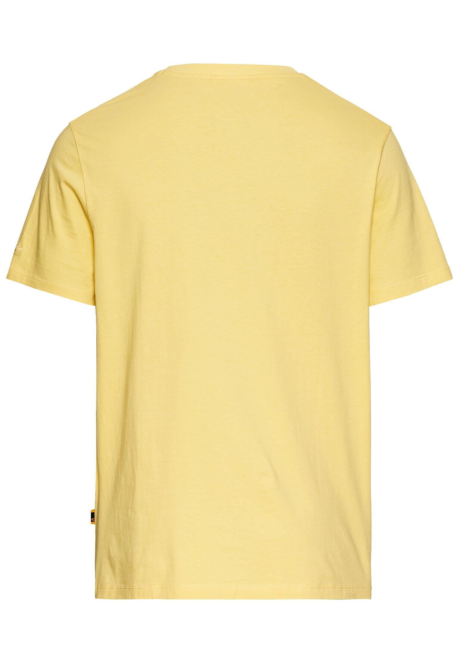 T-Shirt aus Baumwolle - 62-Dusty Citron - Gelb