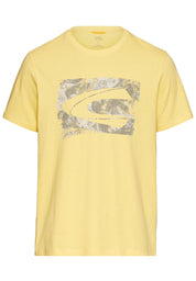 T-Shirt aus Baumwolle - 62-Dusty Citron - Gelb