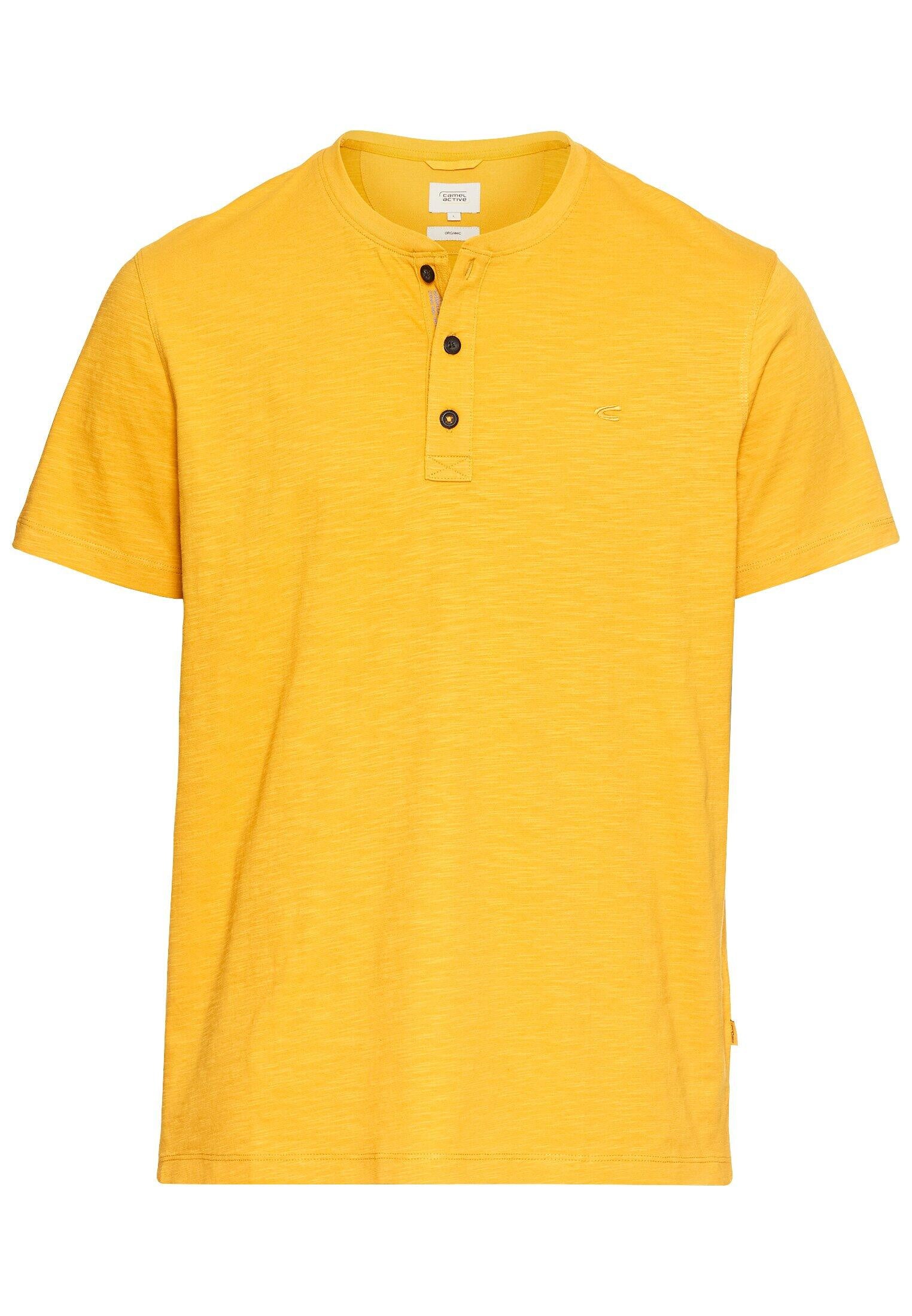 T-Shirt aus Baumwolle - 65-Sunflower - Orange