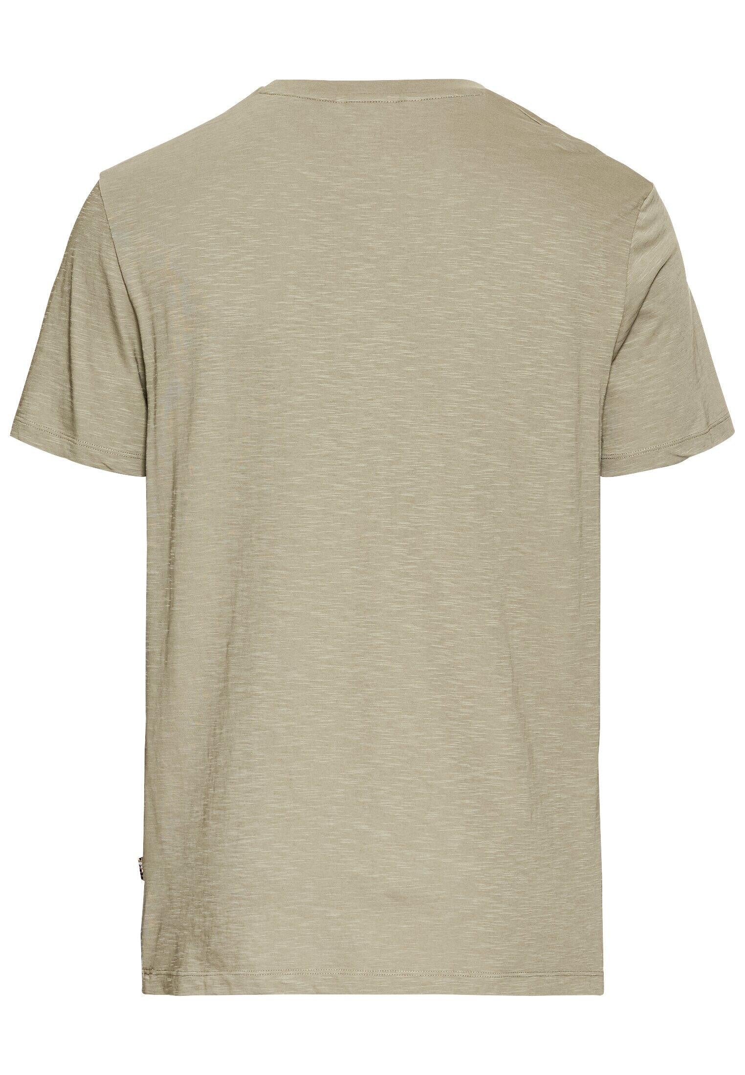 T-Shirt Regular Fit aus Baumwolle - 31-Khaki - Khaki