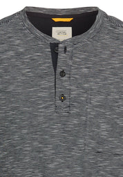 T-Shirt aus Baumwolle - 48-Night Blue - Blau