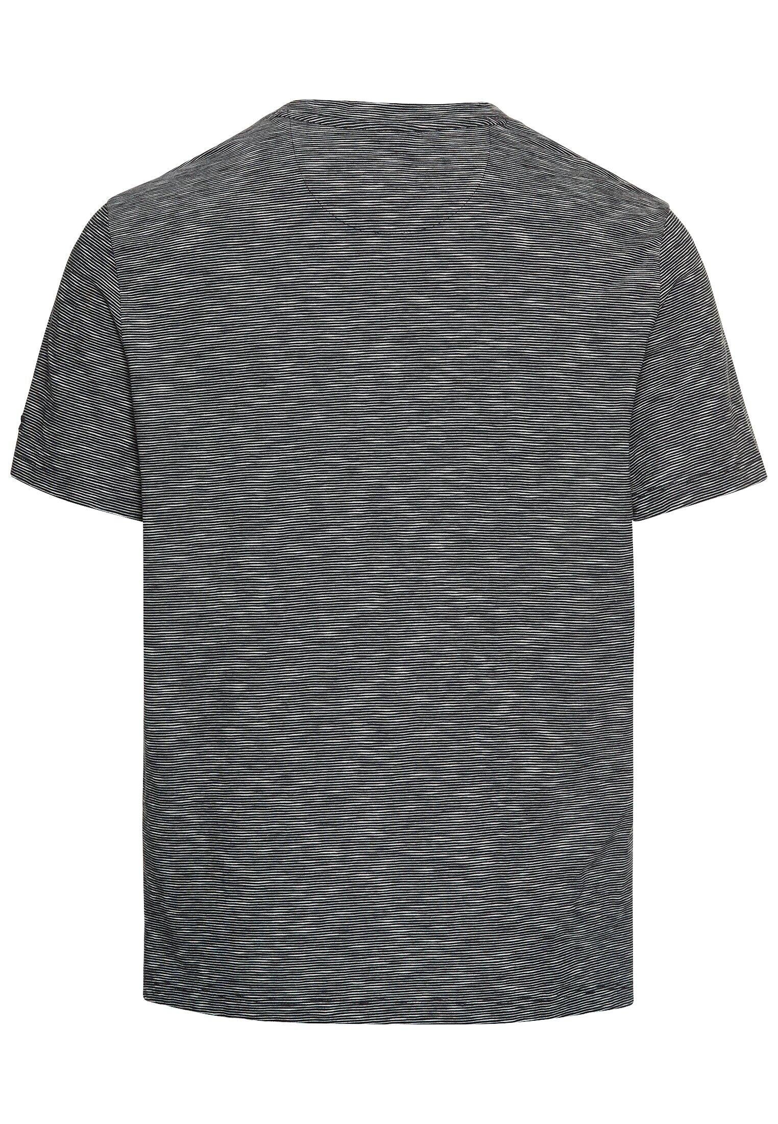 T-Shirt aus Baumwolle - 48-Night Blue - Blau