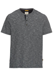 T-Shirt aus Baumwolle - 48-Night Blue - Blau