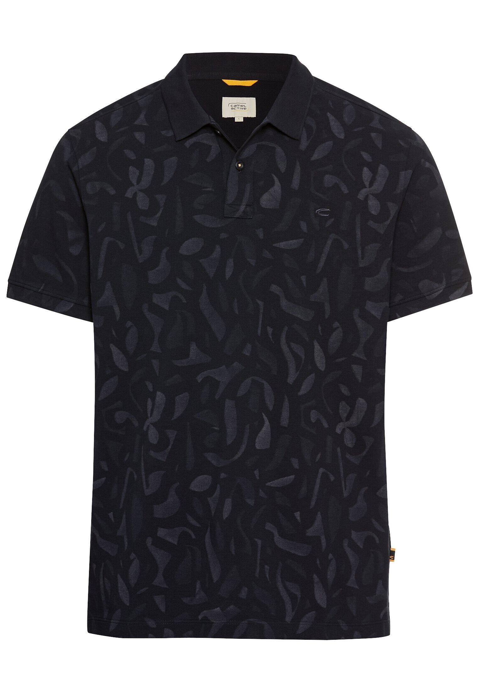 Poloshirt aus Baumwolle - 48-Dark Navy - Blau