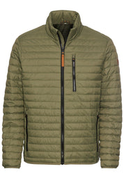 Steppjacke mit Stehkragen - 34-Dusty Khaki - Grün