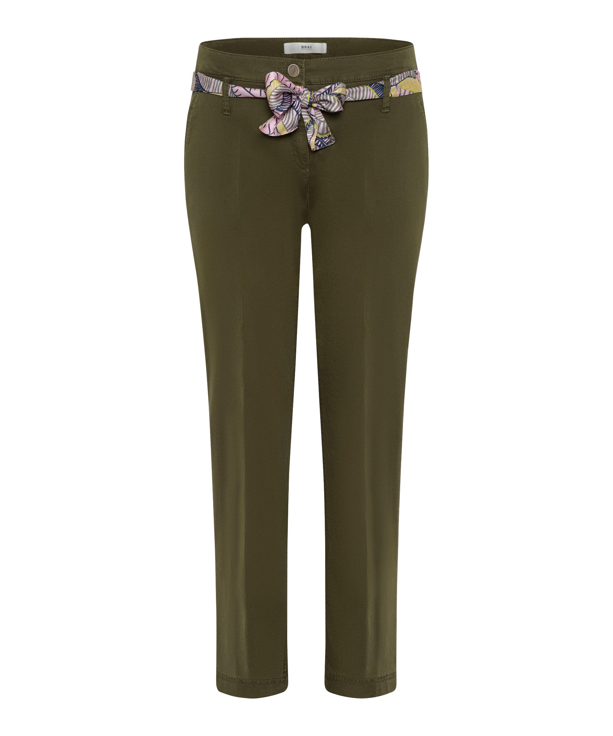 Chino aus hochwertigem Baumwollstretch - 32-KHAKI - Khaki