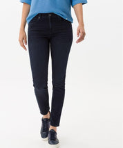 Jeans Skinny Fit Ana - 22-USED DARK BLUE - Blau