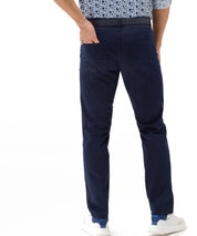 Stoffhose Straight Fit - 22-MANHATTAN - Blau