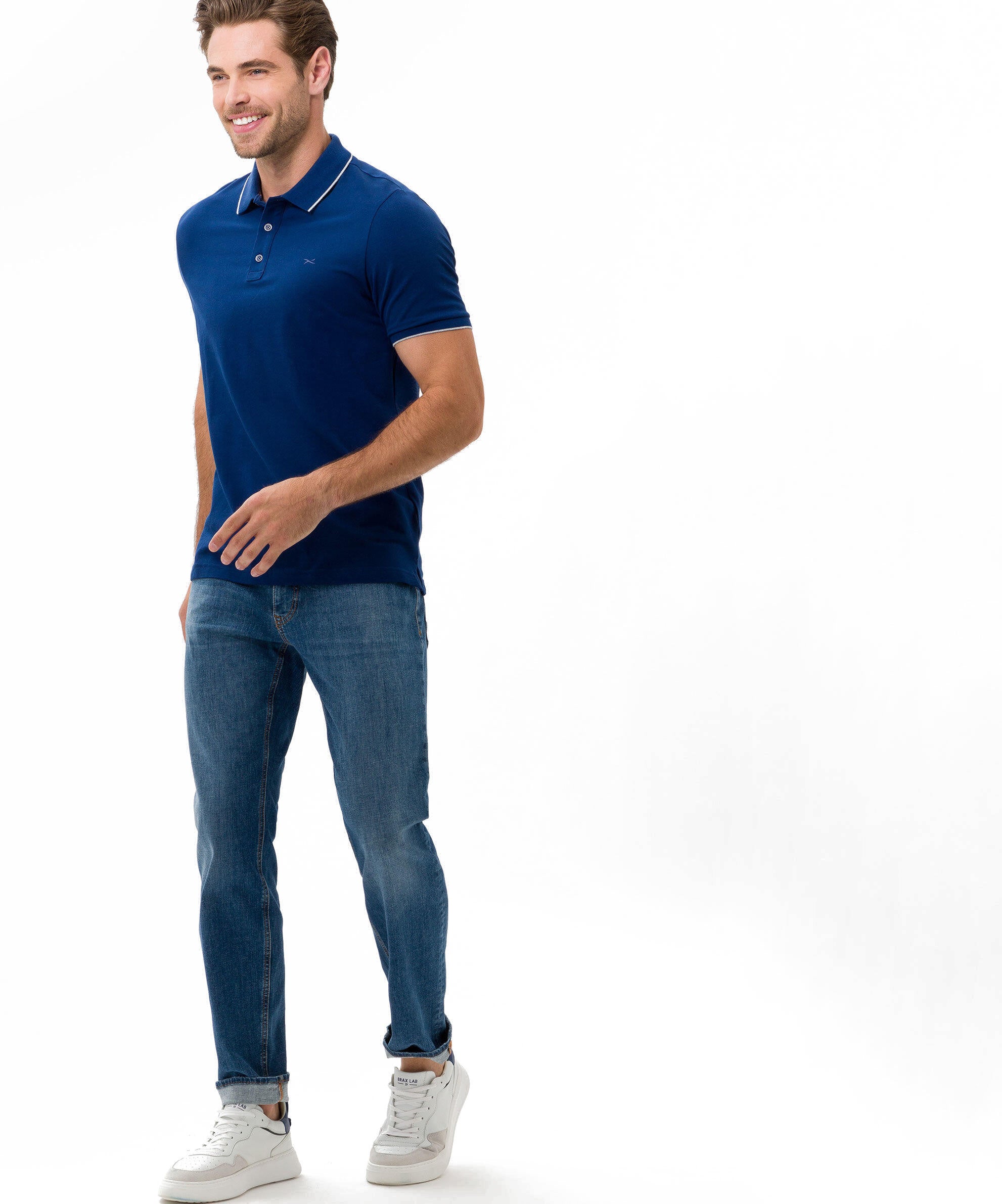 Poloshirt - 25-infinity - Blau