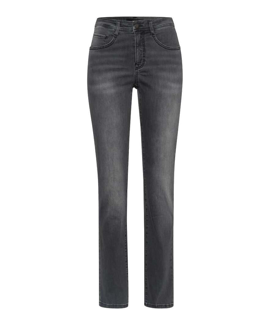 Jeans Mary Regular Fit - 03-USED BLACK BLACK - Grau