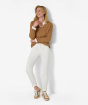 Hose Slim Fit - 97-IVORY - Weiß