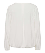 Damen Langarmshirt - 98-soft ivory - Weiß