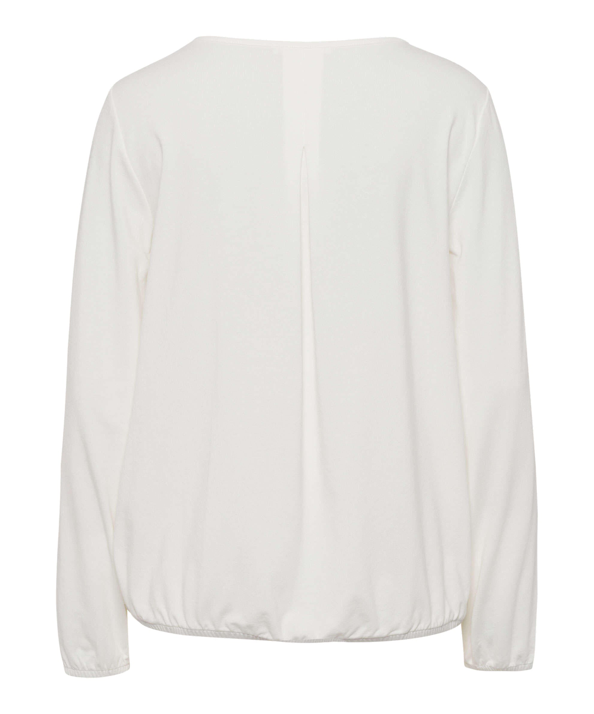 Damen Langarmshirt - 98-soft ivory - Weiß