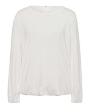 Damen Langarmshirt - 98-soft ivory - Weiß