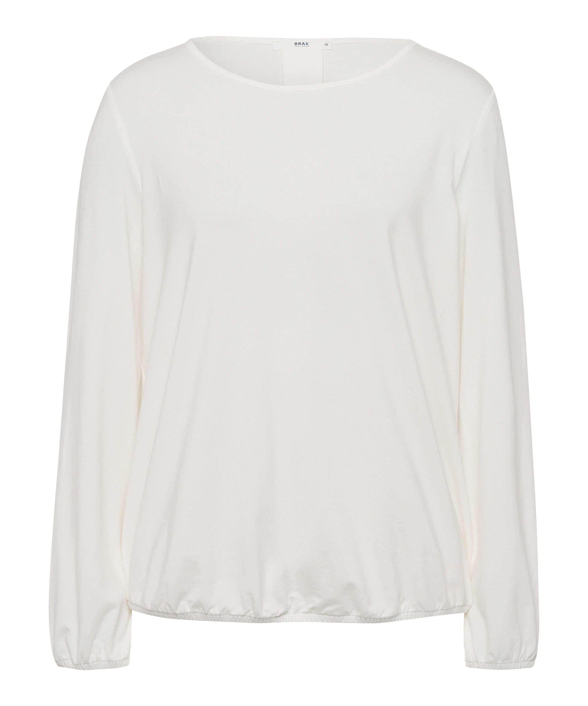 Damen Langarmshirt - 98-soft ivory - Weiß