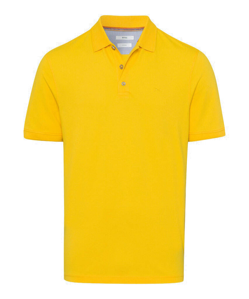 Poloshirt aus Baumwolle - 65-canary - Gelb