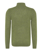 Pullover mit Troyerkragen - 35-hunter - Khaki