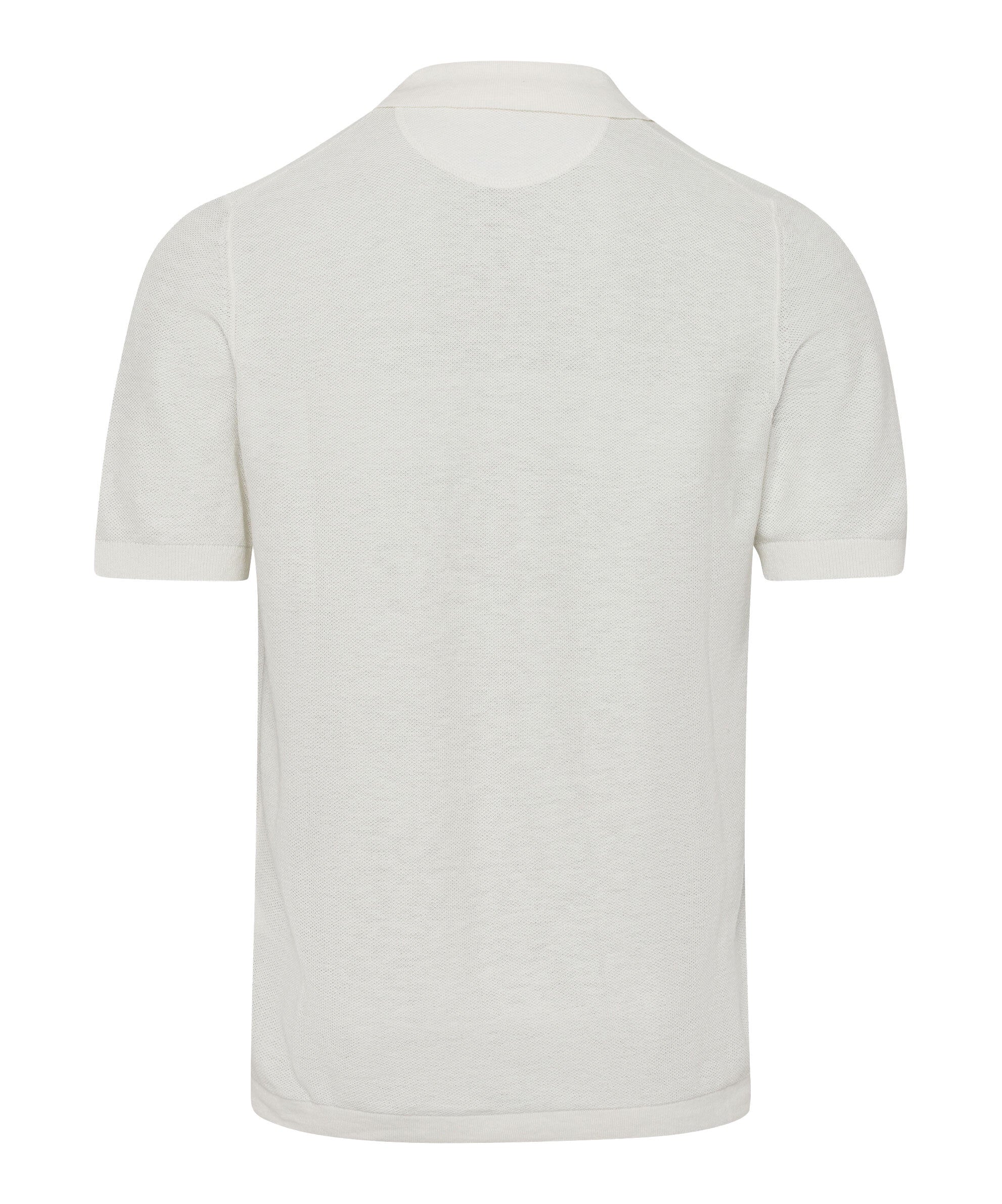 Poloshirt mit Knopfleiste - 98-offwhite - Creme