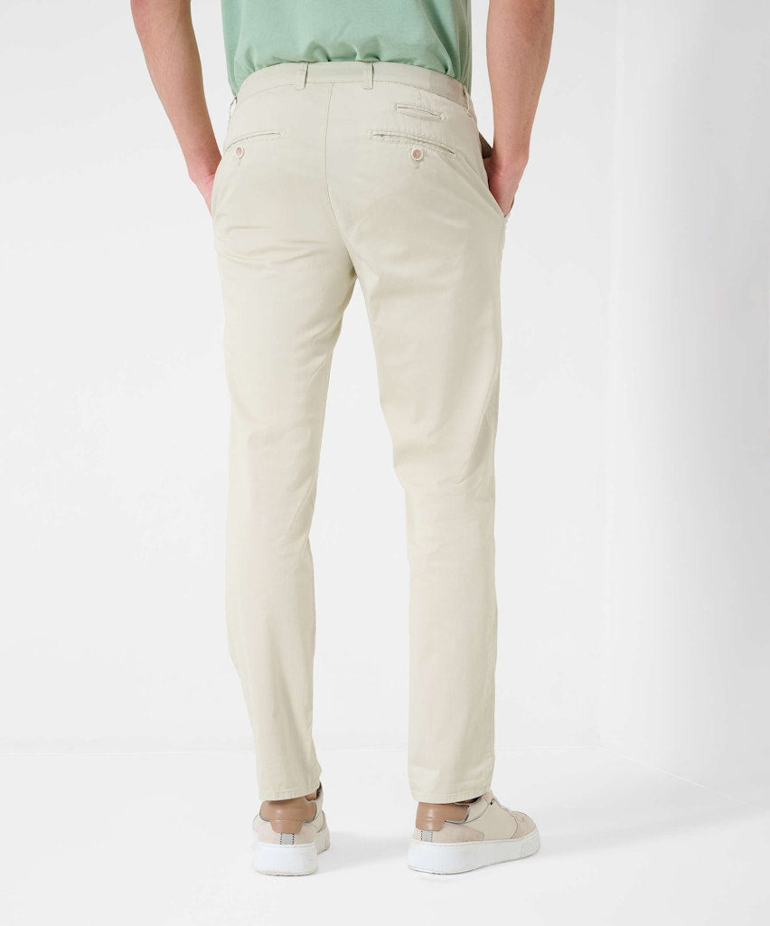 Stoffhose Modern Fit - 59-COSY LINEN - Creme