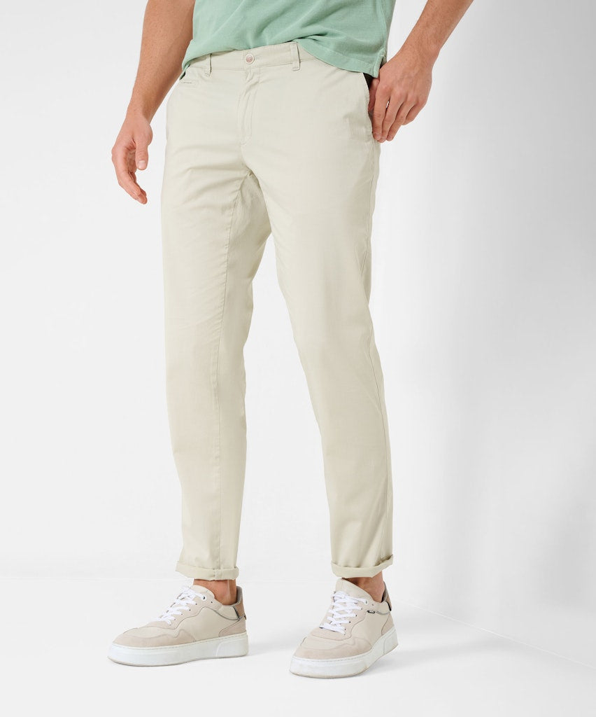 Stoffhose Modern Fit - 59-COSY LINEN - Creme