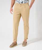 Stoffhose Relaxed Fit - 56-CANVAS - Braun