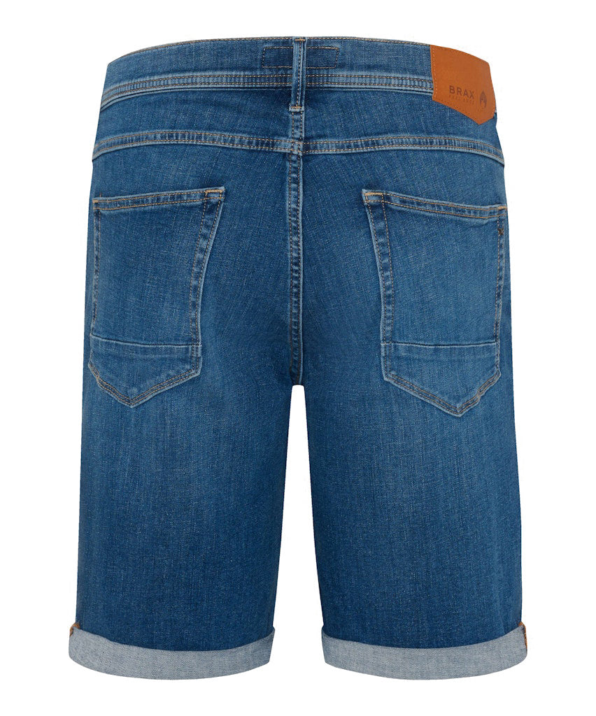 Jeansshorts Slim Fit - 24-24 - Blau