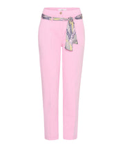 Chino aus hochwertigem Baumwollstretch - 49-SEA SHELL - Rosa