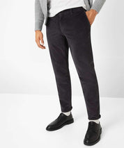 Joggpants Modern Fit in Cord-Optik - 05-CEMENT - Grau