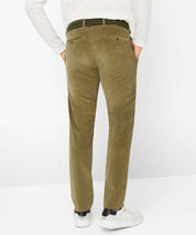 Joggpants Modern Fit in Cord-Optik - 37-SALVIA - Grün